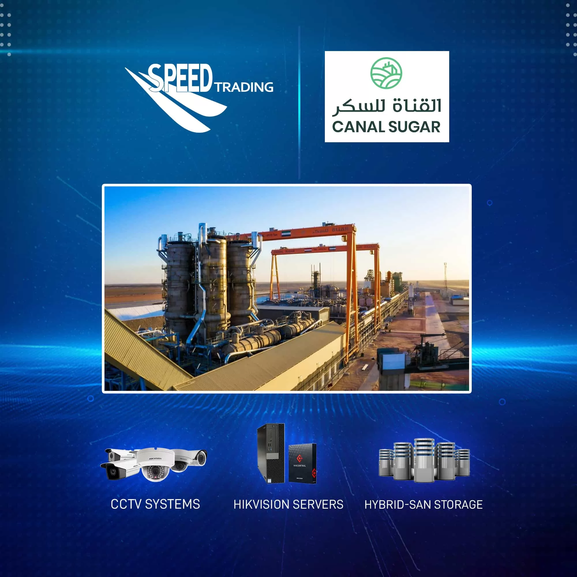 Speed4Trading Secures Canal Sugar with Integrated Hikvision Security System